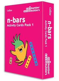 Number Builders - n-bars Activity Cards Pack 1 (Pack of 75)