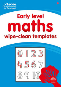 Primary Maths for Scotland - Early Level Wipe-Clean Maths Templates for CfE Primary Maths: Save Time and Money with Primary Maths Templates by  (9780008364458)