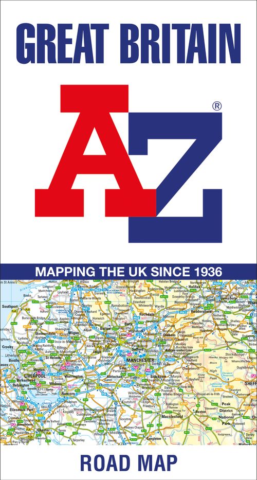 Great Britain A-Z Road Map by – Collins