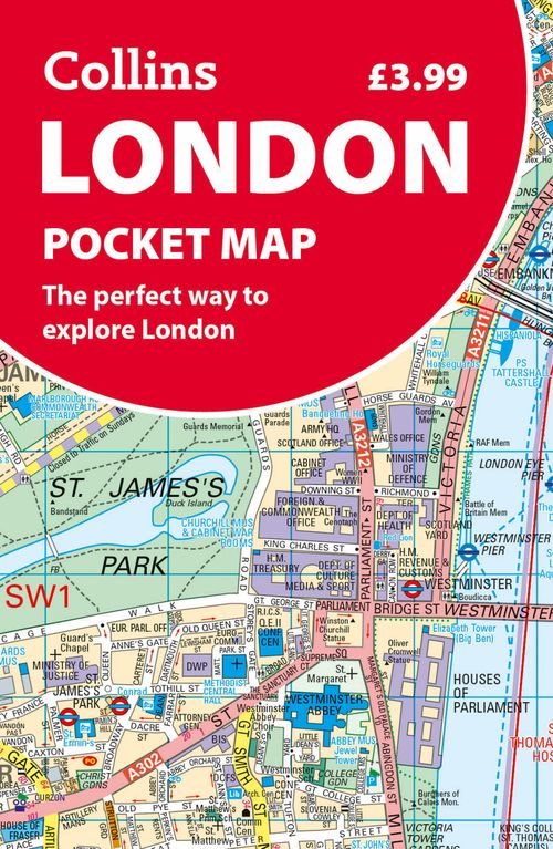 London Pocket Map: The perfect way to explore London – Collins