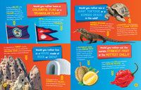 Sample 1 for National Geographic Kids - Would you rather? World: A fun-filled family game book (9780008554392)