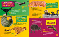 Sample 1 for National Geographic Kids - Would you rather? Animals: A fun-filled family game book (9780008503352)