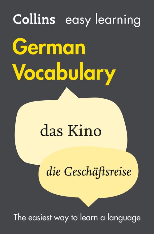 Easy Learning German Vocabulary by Collins