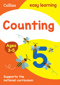 Collins Easy Learning Preschool - Counting Ages 3-5: Prepare for Preschool with easy home learning (9780008151522)