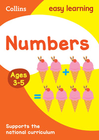 Collins Easy Learning Preschool - Numbers Ages 3-5: Ideal for home learning (9780008151546)