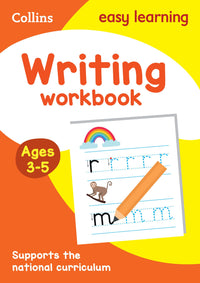Collins Easy Learning Preschool - Writing Workbook Ages 3-5: Prepare for Preschool with easy home learning (9780008151621)