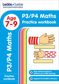Leckie Primary Success - P3/P4 Maths Practice Workbook: Extra Practice for CfE Primary School English (9780008250324)