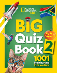 National Geographic Kids - Big Quiz Book 2: 1001 brain busting trivia questions (9780008619275)