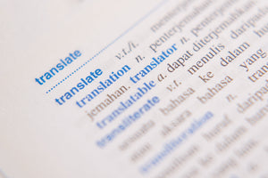Using a Bilingual Dictionary: Hints & Tips