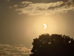 When the Moon eclipses the Sun