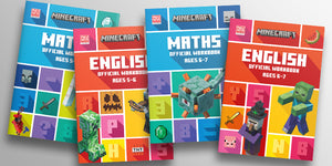 Official Minecraft Workbooks for Ages 5-7