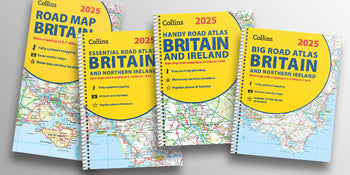 Britain Road Maps & Atlases