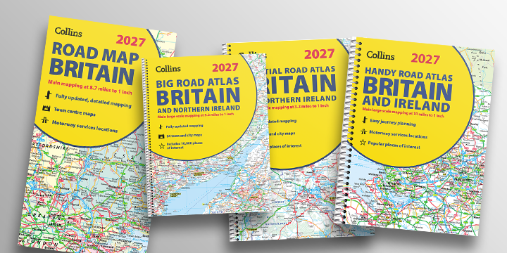Britain Road Maps & Atlases | Plan Your Journey with Collins