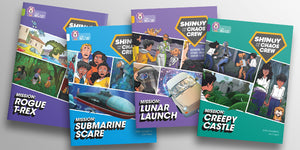 Collins Big Cat Shinoy and the Chaos Crew Graphic Novels