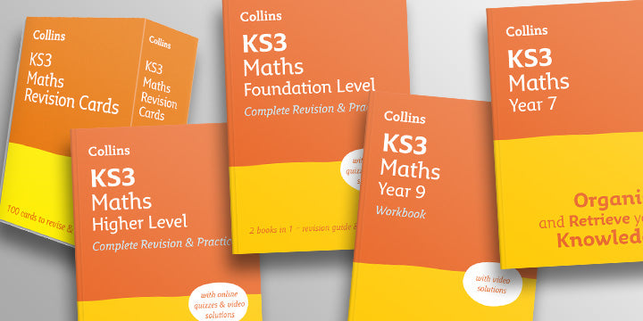 Collins KS3 Maths Revision Guides, Workbooks & more! | Collins