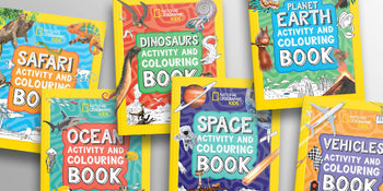 National Geographic Kids - Activity and Colouring Books