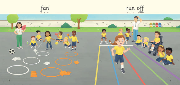 Run a Lap: Phase 2 Set 4 Blending practice by Natasha Paul – Collins