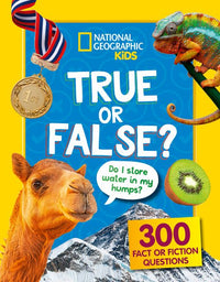 National Geographic Kids - True or False?: A fun-filled family game book