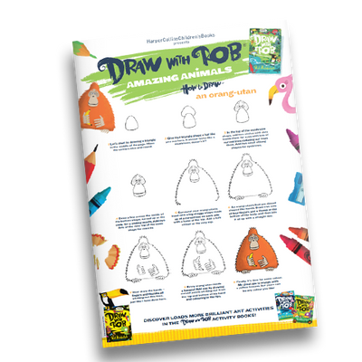 Draw With Rob: Amazing Animals by Rob Biddulph – Collins