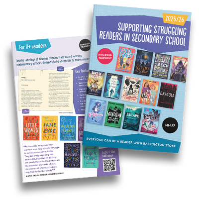 Supporting Struggling Readers in Secondary School Catalogue