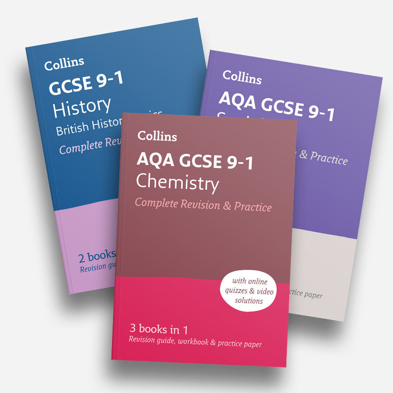 Collins Revision Books & Resources | SATs, KS3, GCSE & A Level