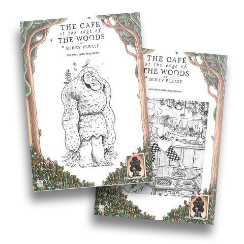 The Caf At The Edge Of The Woods By Mikey Please Collins the-caf-at-the-edge-of-the-woods-by-mikey-please-collins