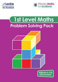 Primary Maths for Scotland - First Level Problem Solving Pack: Ready-made banks of rich questions to help pupils develop problem solving skills