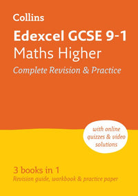 Collins GCSE Grade 9-1 Revision - Edexcel GCSE 9-1 Maths Higher All-in-One Complete Revision and Practice: Ideal for the 2026 and 2027 exams includes online edition, quizzes and video solutions