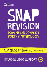 Collins GCSE Grade 9-1 SNAP Revision - AQA Poetry Anthology Power and Conflict Revision Guide: Ideal for the 2026 and 2027 exams