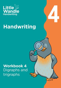 Little Wandle Handwriting - Workbook 4: Digraphs and trigraphs