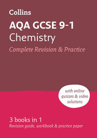 Collins GCSE Grade 9-1 Revision - AQA GCSE 9-1 Chemistry All-in-One Complete Revision and Practice: Ideal for the 2026 and 2027 exams includes online edition, quizzes and video solutions