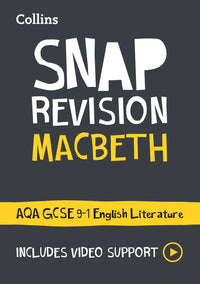 Collins GCSE Grade 9-1 SNAP Revision - Macbeth: AQA GCSE 9-1 English Literature Text Guide: Ideal for the 2026 and 2027 exams