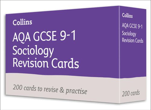 AQA GCSE 9-1 Sociology Revision Cards By – Collins