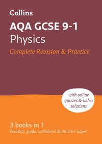 Collins GCSE Grade 9-1 Revision - AQA GCSE 9-1 Physics All-in-One Complete Revision and Practice: Ideal for the 2026 and 2027 exams includes online edition, quizzes and video solutions