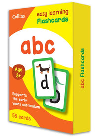 Collins Easy Learning Preschool - abc Flashcards: Ideal for home learning