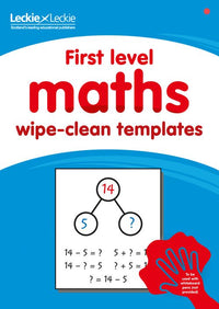 Primary Maths for Scotland - First Level Wipe-Clean Maths Templates for CfE Primary Maths: Save time and money with ready-made primary maths templates