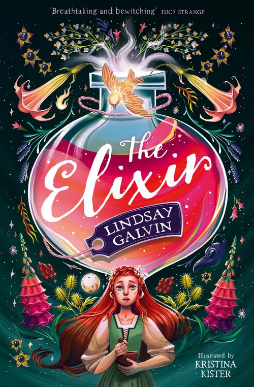 Front cover of The Elixir by Lindsay Galvin, illustrated by Kristina Kister