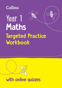 Collins KS1 Practice - Year 1 Maths Targeted Practice Workbook: Ideal for use at home and school (Second edition)