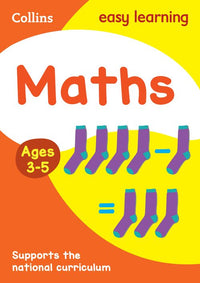 Collins Easy Learning Preschool - Maths Ages 3-5: Prepare for school with easy home learning