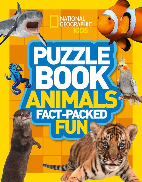 National Geographic Kids Puzzle Book Animals Braintickling quizzes