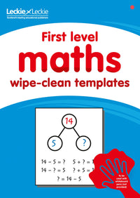 Primary Maths for Scotland - First Level Wipe-Clean Maths Templates for CfE Primary Maths: Save Time and Money with Primary Maths Templates (9780008320331)