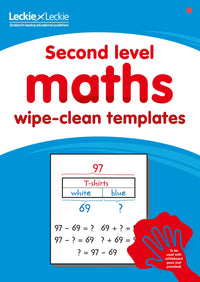 Primary Maths for Scotland - Second Level Wipe-Clean Maths Templates for CfE Primary Maths: Save Time and Money with Primary Maths Templates (9780008320348)