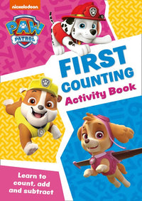 Paw Patrol - PAW Patrol First Counting Activity Book: Get set for school!