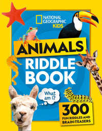 National Geographic Kids - Animal Riddles Book: 300 fun riddles and brain-teasers (9780008480158)