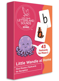 Big Cat Phonics for Little Wandle Letters and Sounds Revised - Little Wandle at Home First Phonics Flashcards for Reception (9780008563738)