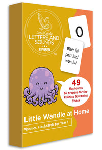 Big Cat Phonics for Little Wandle Letters and Sounds Revised - Little Wandle at Home Phonics Flashcards for Year 1 (9780008563745)