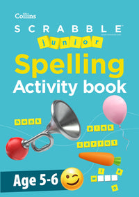 SCRABBLE™ Junior Spelling Activity book Age 5-6 (9780008591151)