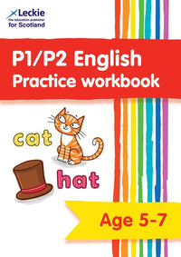 Leckie Primary Success - P1/P2 English Practice Workbook: Extra Practice for CfE Primary School English